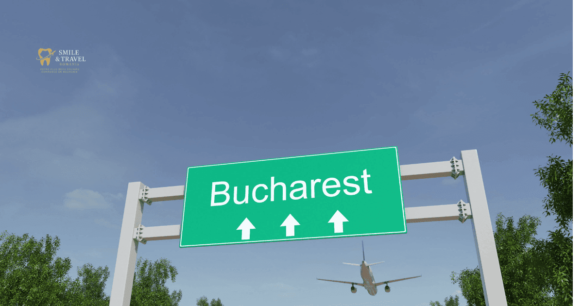 vol France Bucarest pour soins dentaires en Roumanie